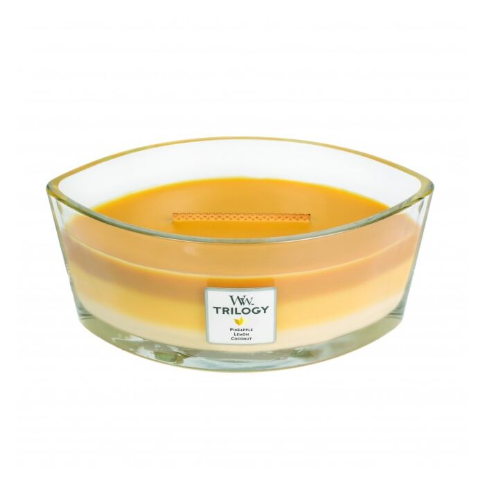 Woodwick Hearthwick Trilogy Candle - Fruits of Summer-1
